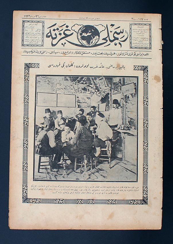 İstanbul'da külhanbeyleri ve takıldıkları yerler Osmanlıca Resimli Gazete 26 Haziran 1926