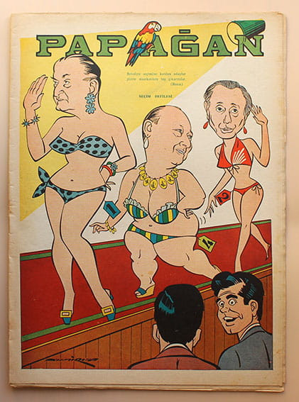 Papağan Siyasi Mizah Dergisi - Seçim Defilesi