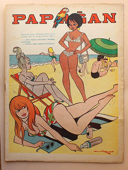 Papağan Siyasi Mizah Mecmuası - Sıcaklık Artacak kapaklı