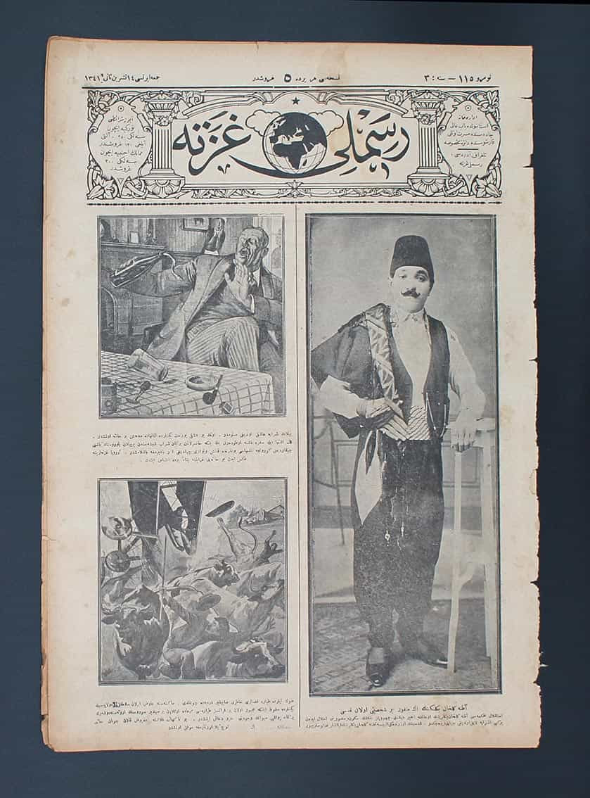 Resimli Gazete Osmanlıca Süreli Yayın sayı:110
