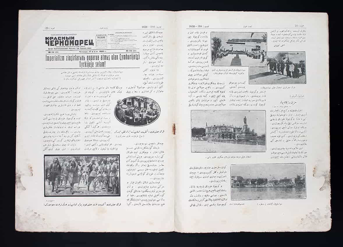 Servet-i Fünun Dergisi -Osmanlıca - Atatürk
