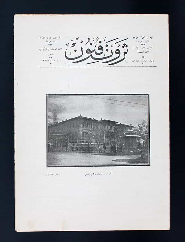 Servet-i Fünun Dergisi - Osmanlıca - Ankara